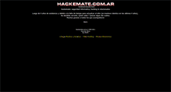 Desktop Screenshot of hackemate.com.ar